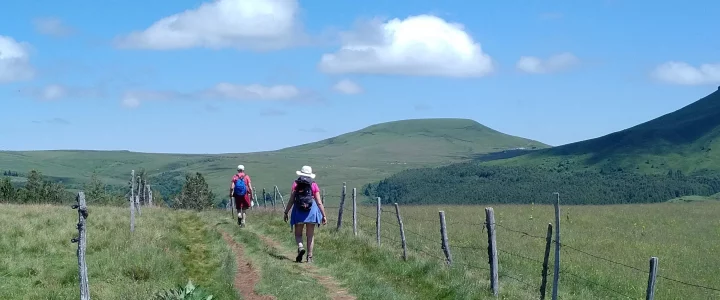 Randonnée entre le lac Guéry et la banne d'Ordanche